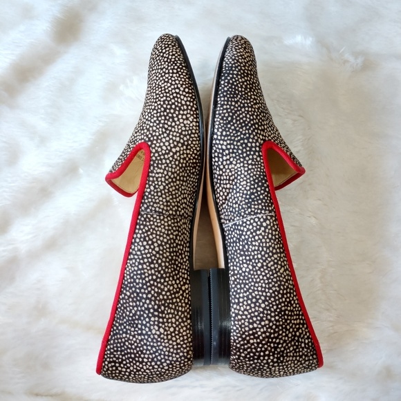 Cole Haan Calf Hair Dotted Cheetah Loafers - Picture 2 of 8